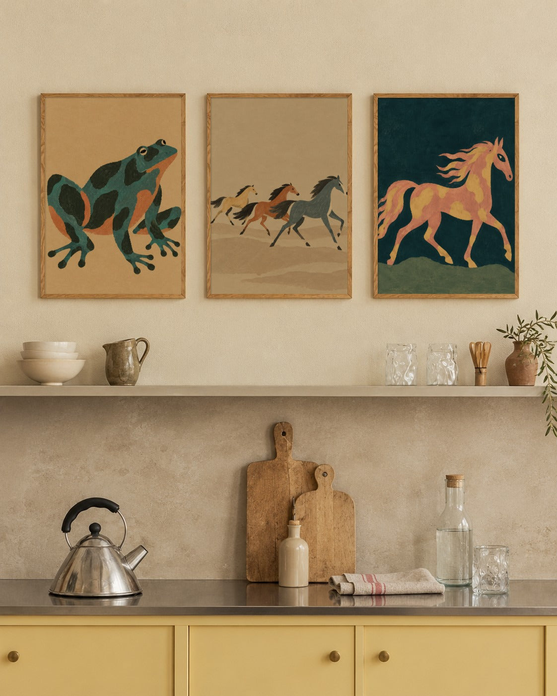 Amber Rhythm No. 3 art print