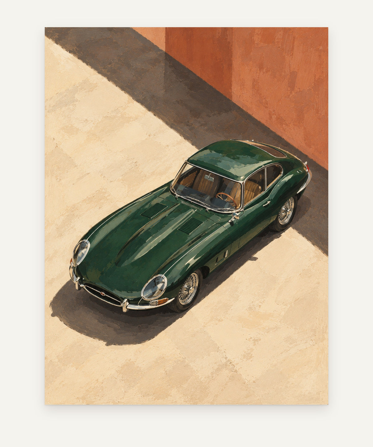 Apricot Motion No. 9 art print