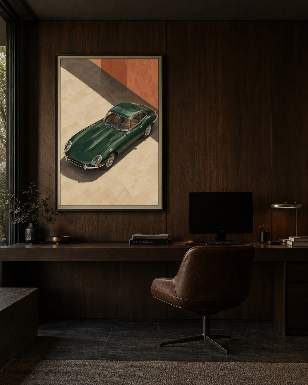 Apricot Motion No. 9 art print