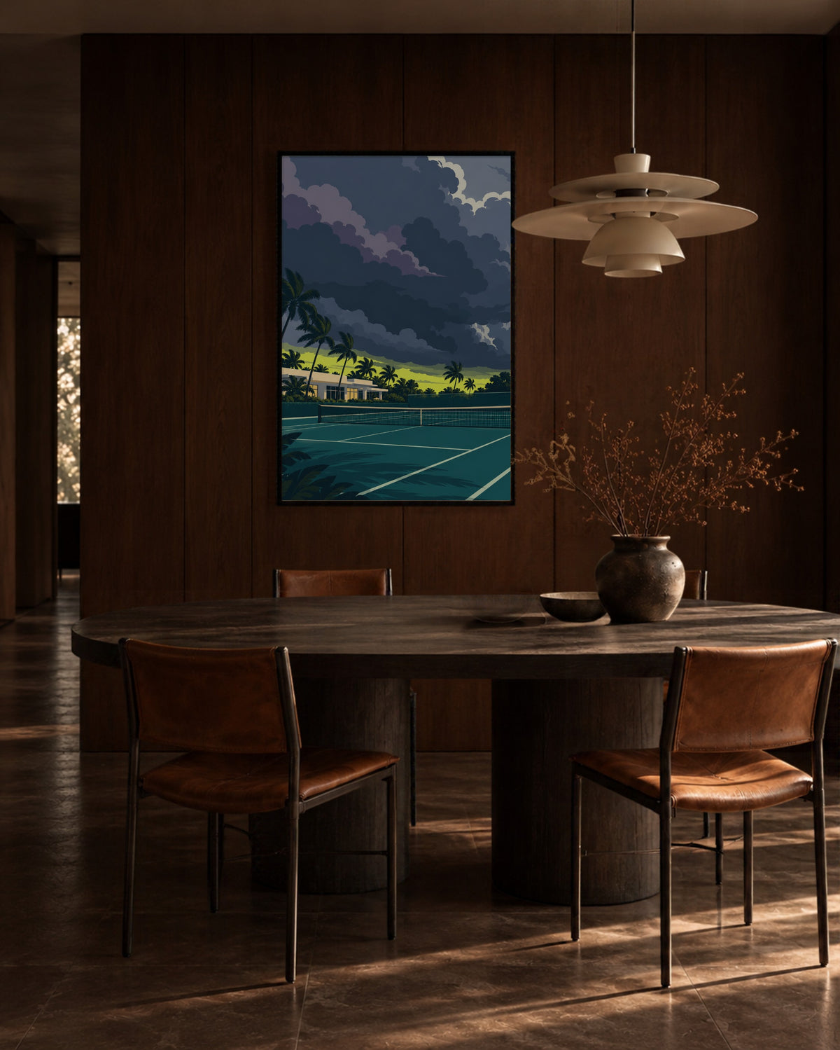 Azure Fragment No. 7 art print