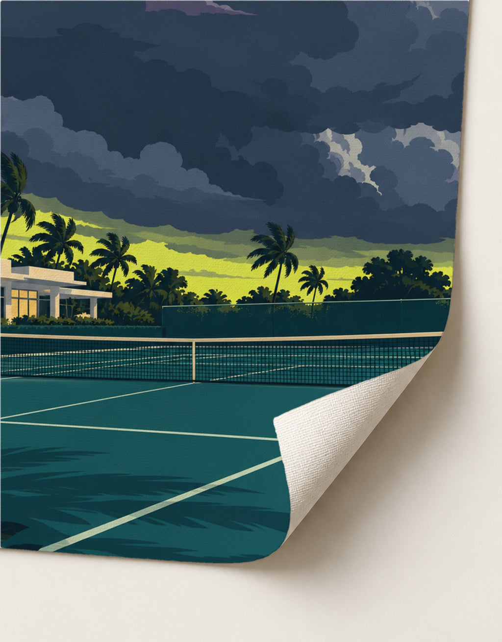 Azure Fragment No. 7 art print