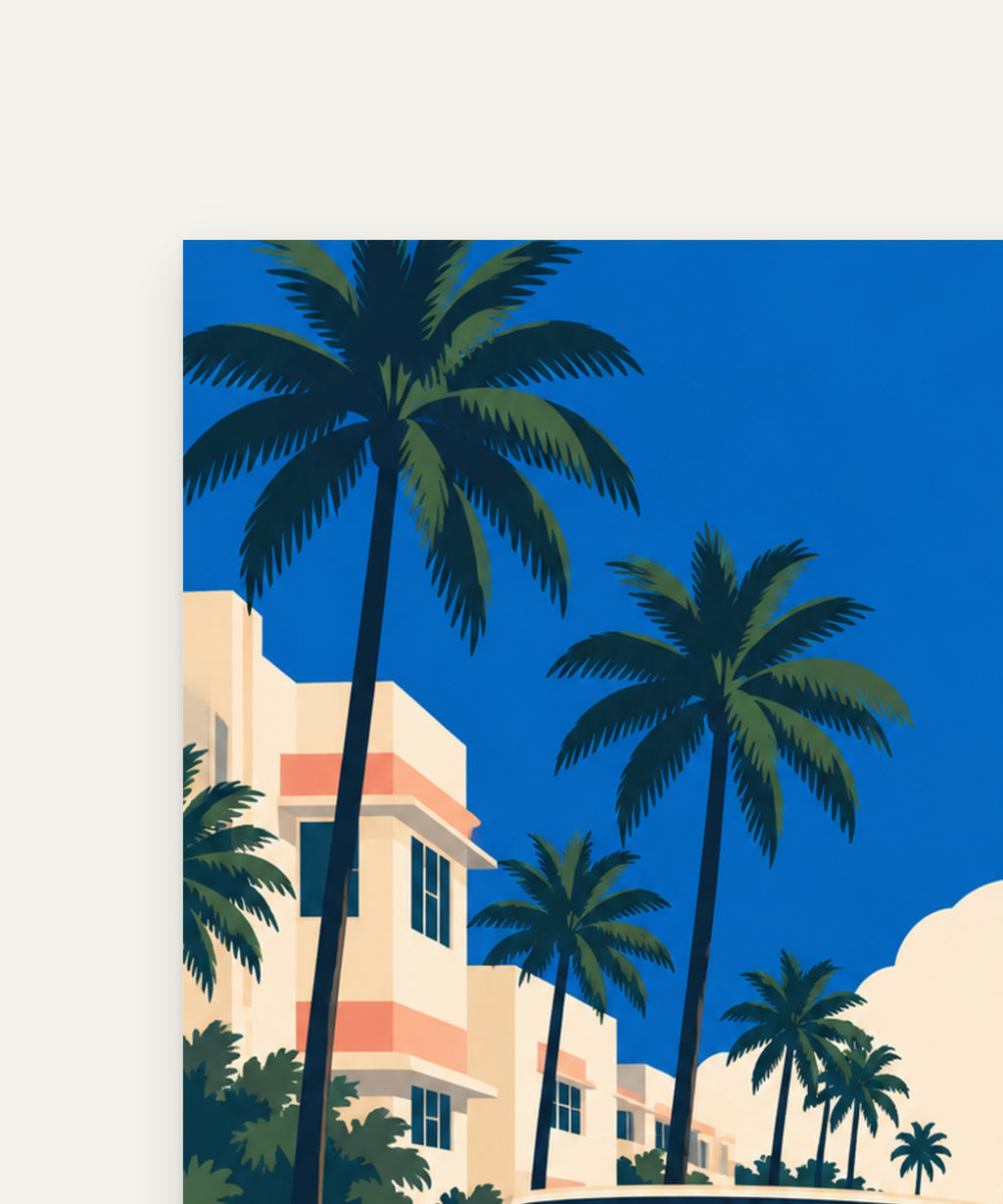 Bloom in Cobalt art print