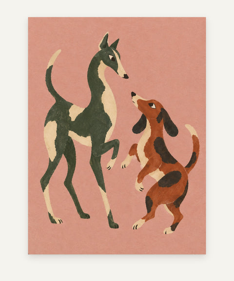 Bloom in Vermilion art print