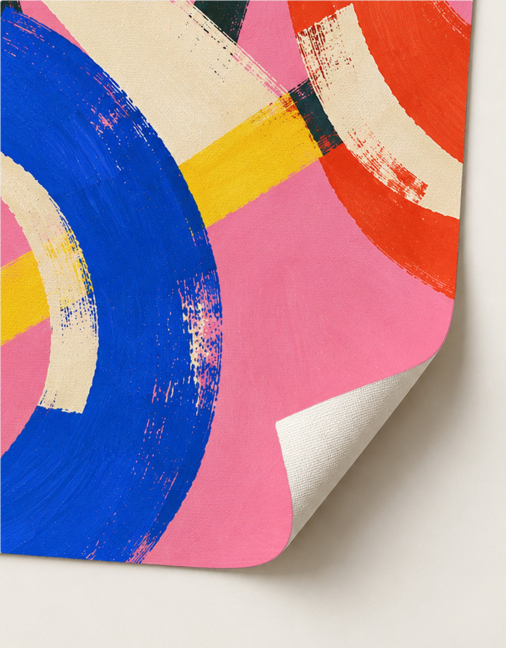 Blush & Indigo art print