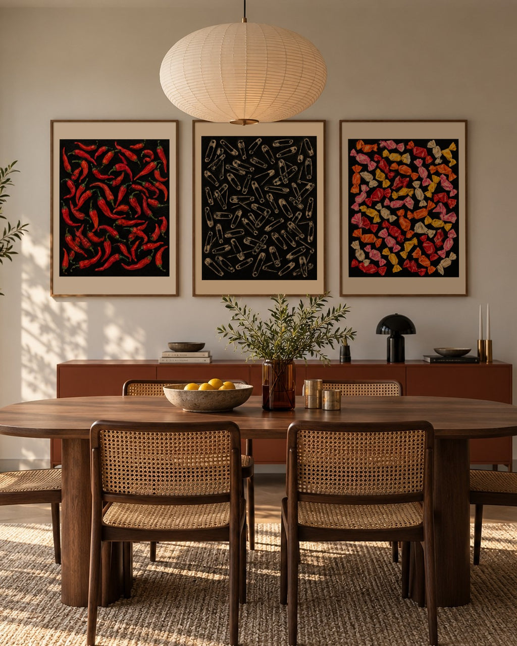 Charcoal & Stone art print