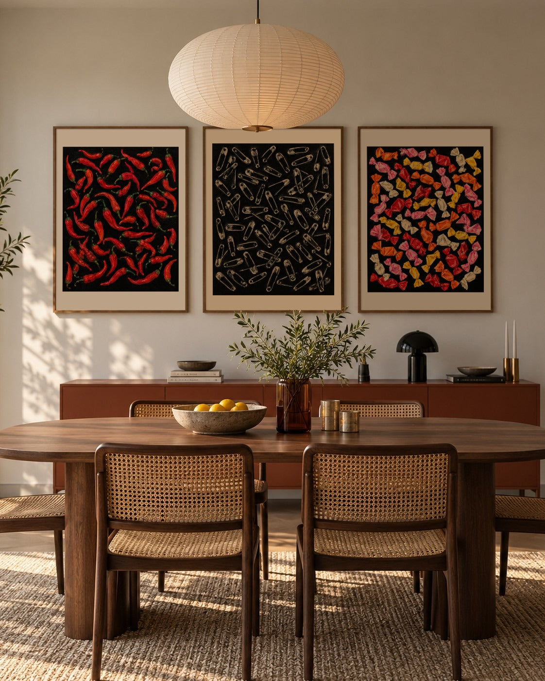 Charcoal & Stone art print
