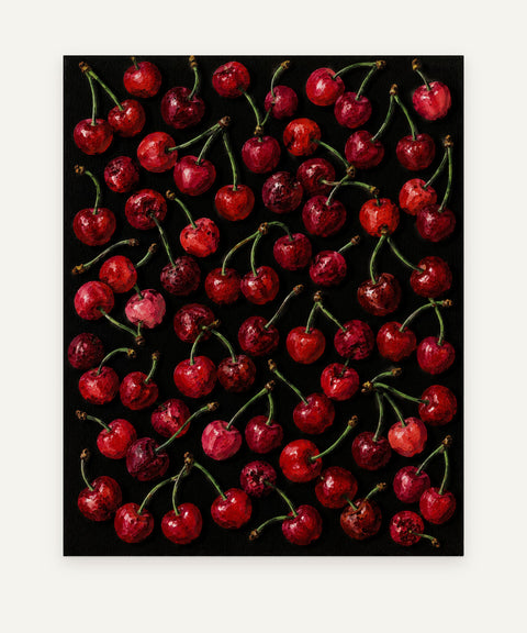 Cherry & Ebony art print