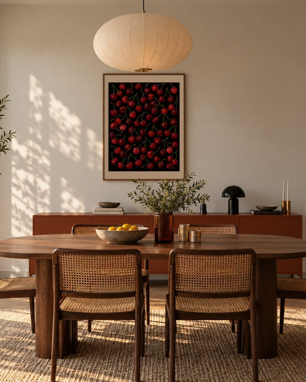 Cherry & Ebony art print