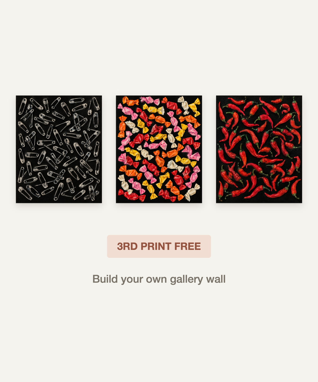 Cherry Play art print