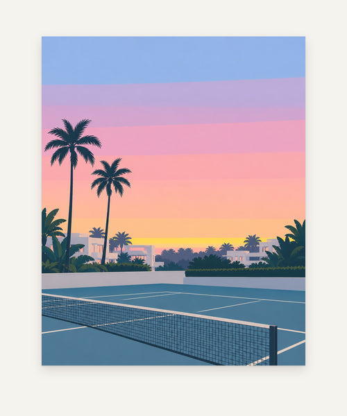 Cobalt Play No. 5 art print