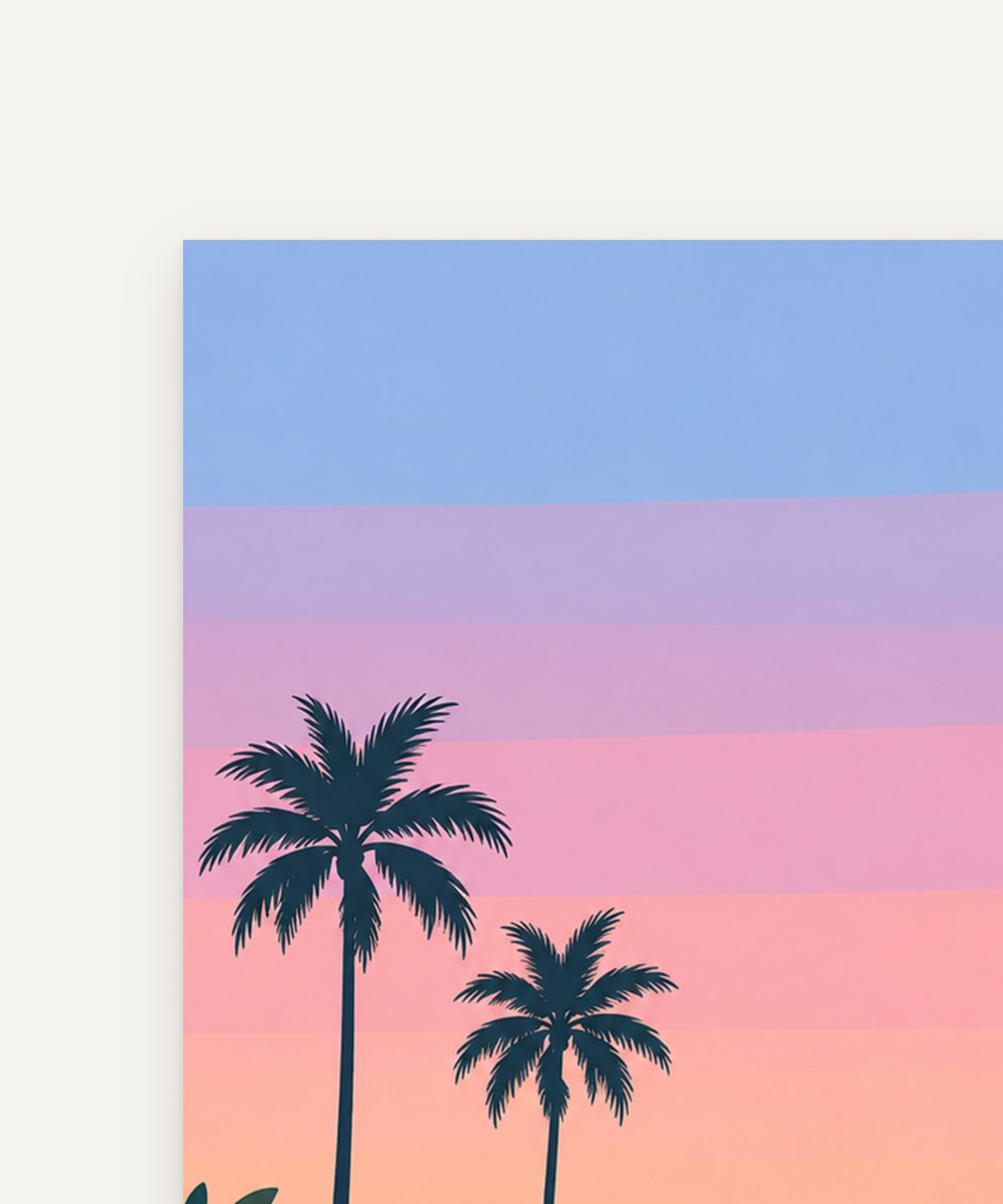 Cobalt Play No. 5 art print