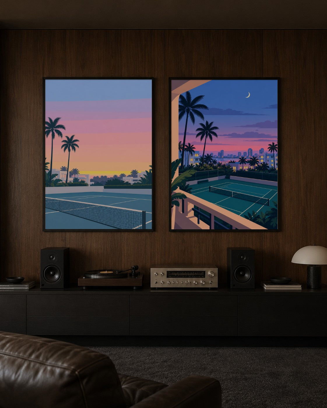 Cobalt Play No. 5 art print