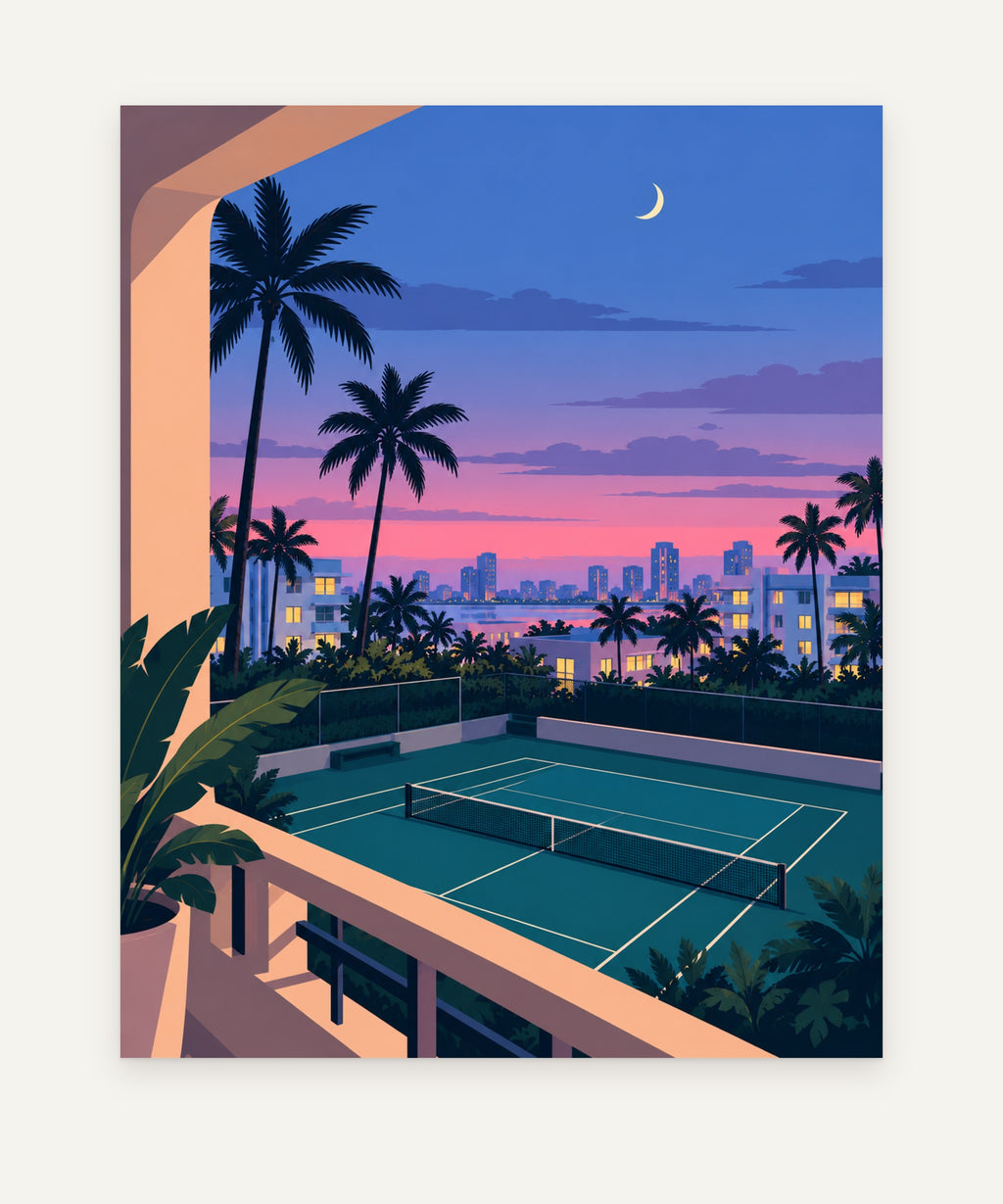 Cobalt Signal art print