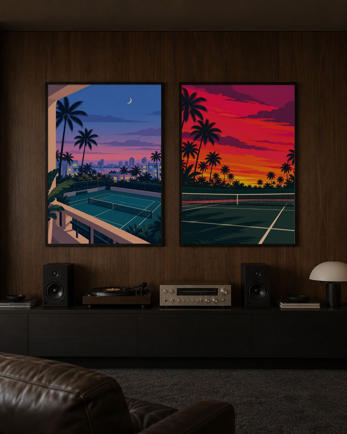Cobalt Signal art print