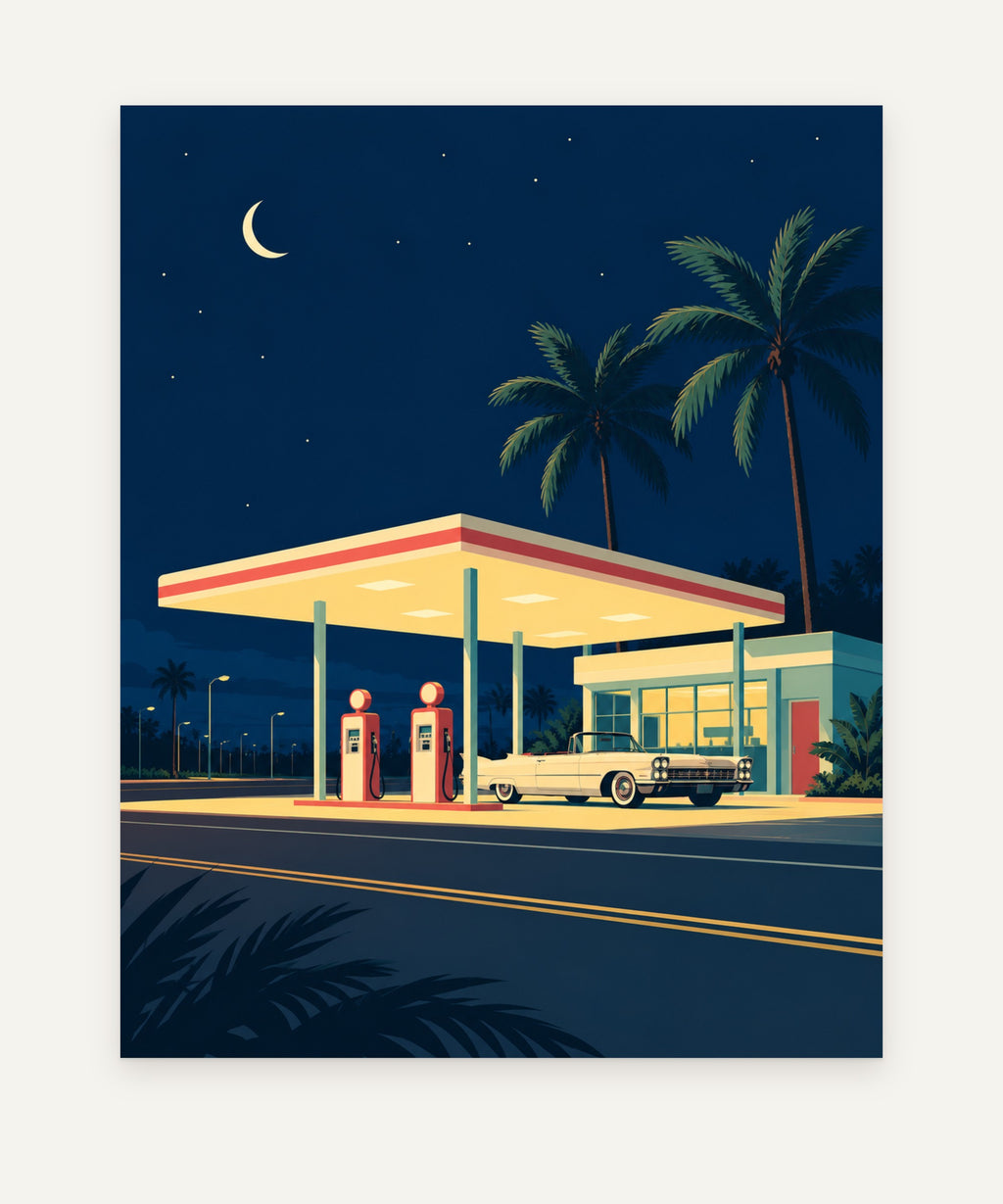 Cobalt Study art print