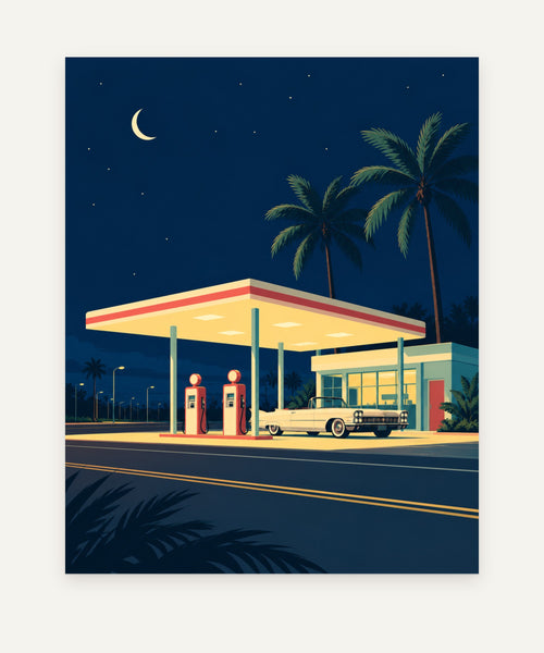 Cobalt Study art print