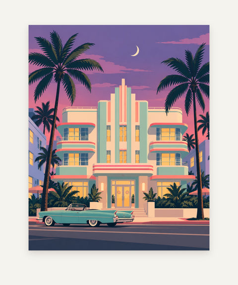 Composition in Cobalt art print