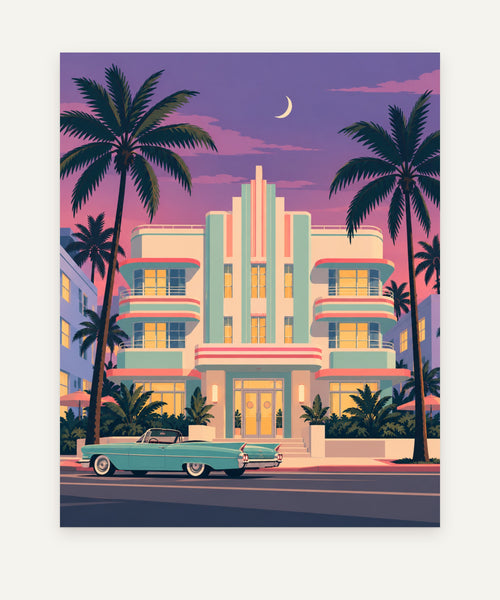 Composition in Cobalt art print
