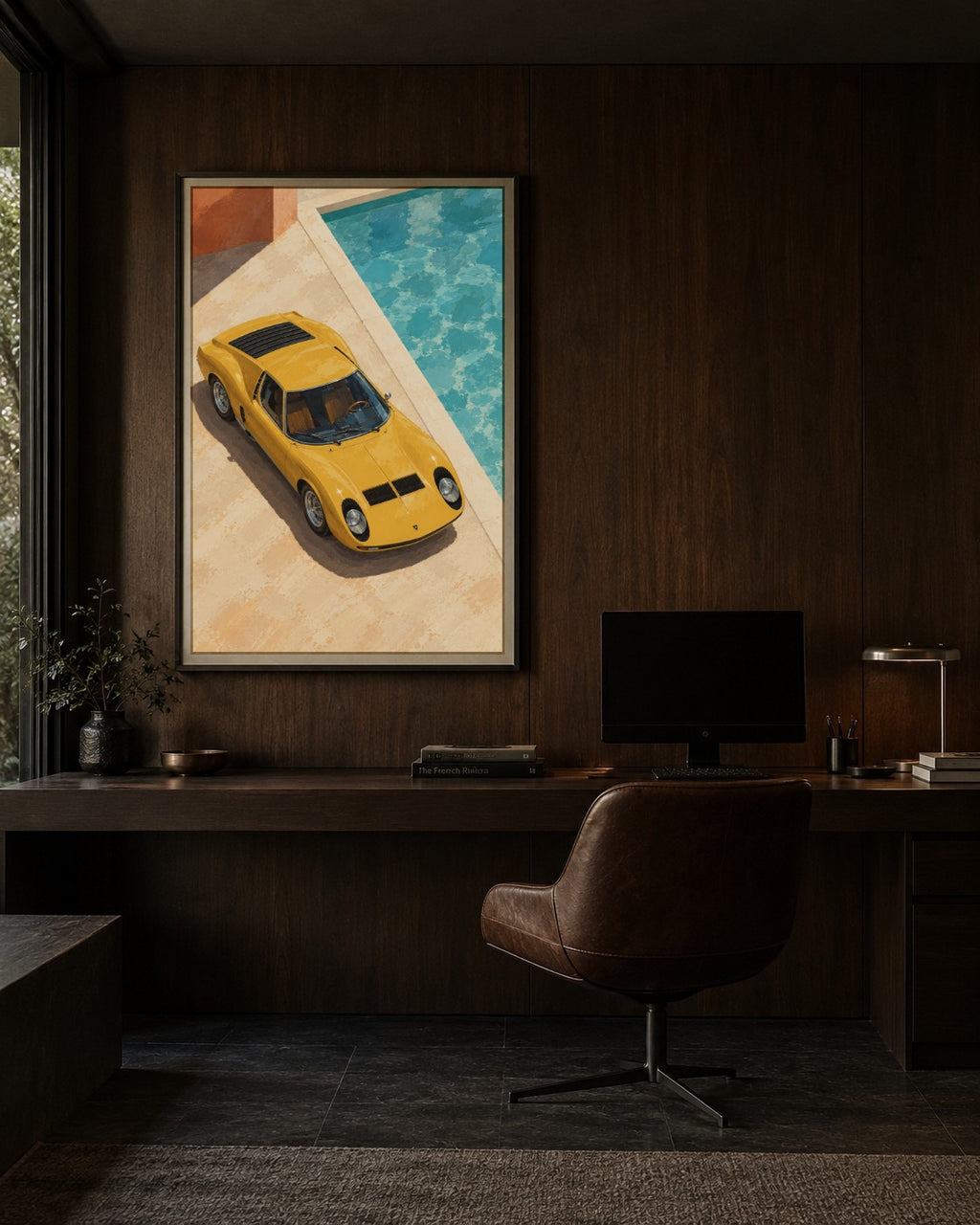 Copper & Lagoon art print