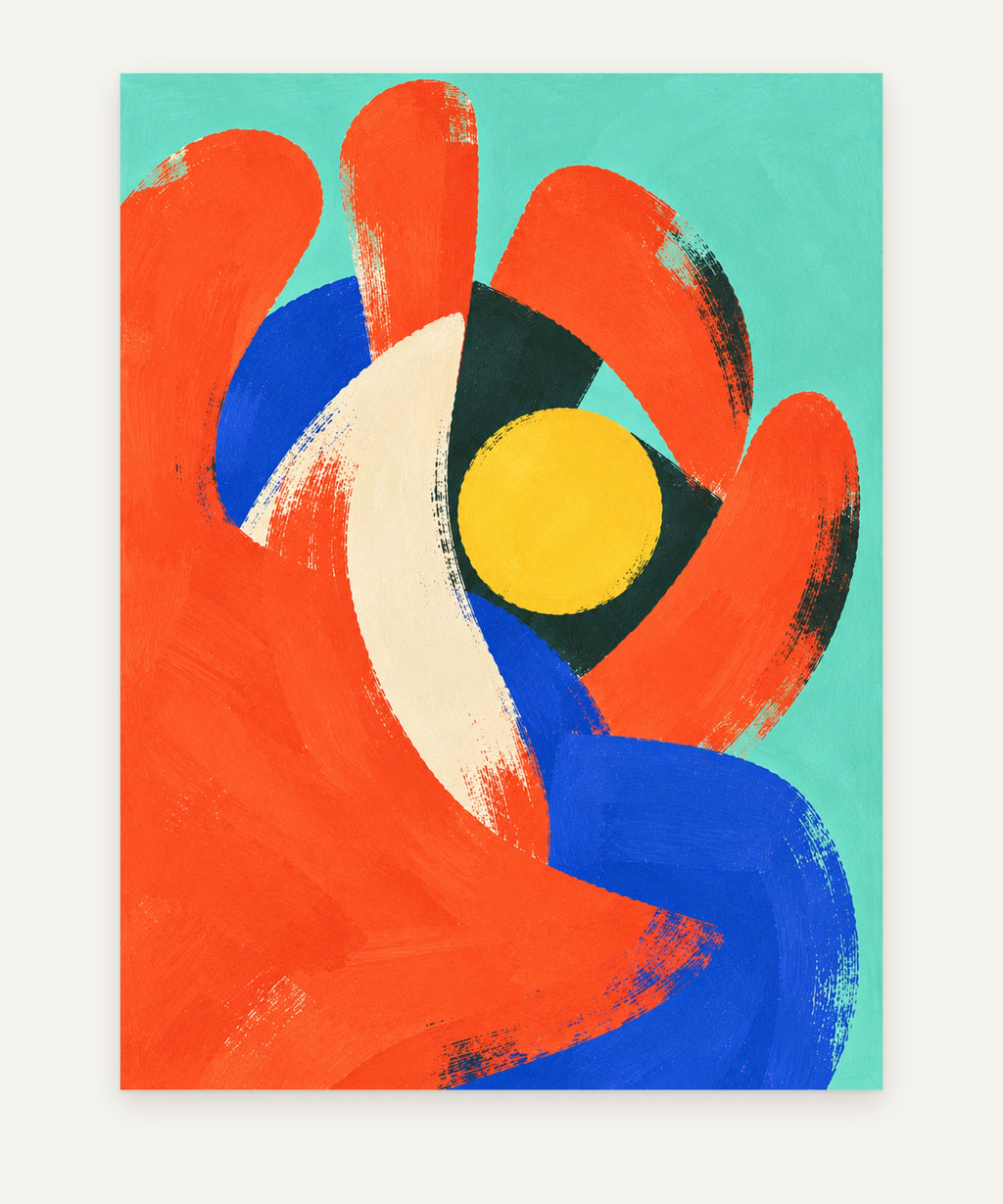 Coral Tempo art print