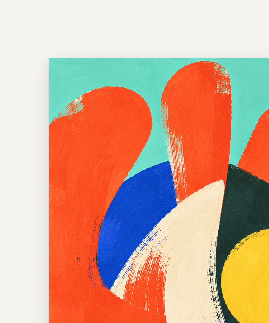 Coral Tempo art print
