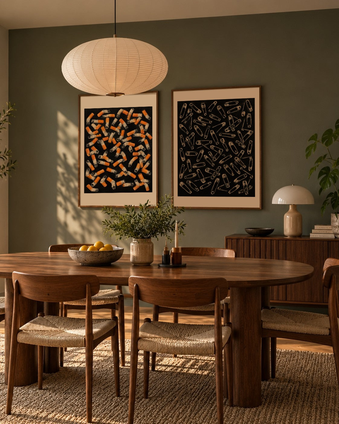 Echo in Copper art print