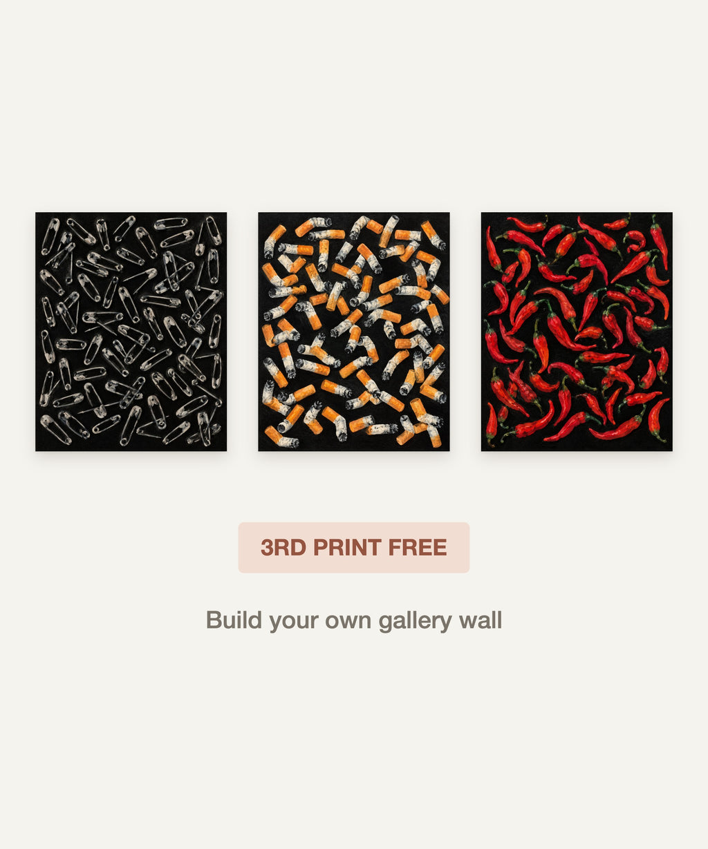 Echo in Copper art print