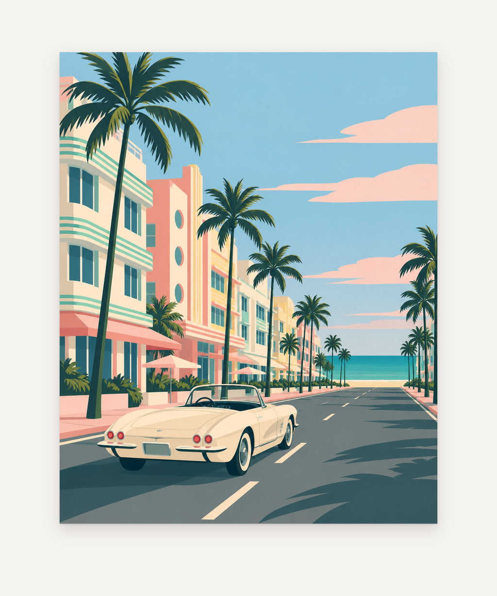 Indigo & Jade art print