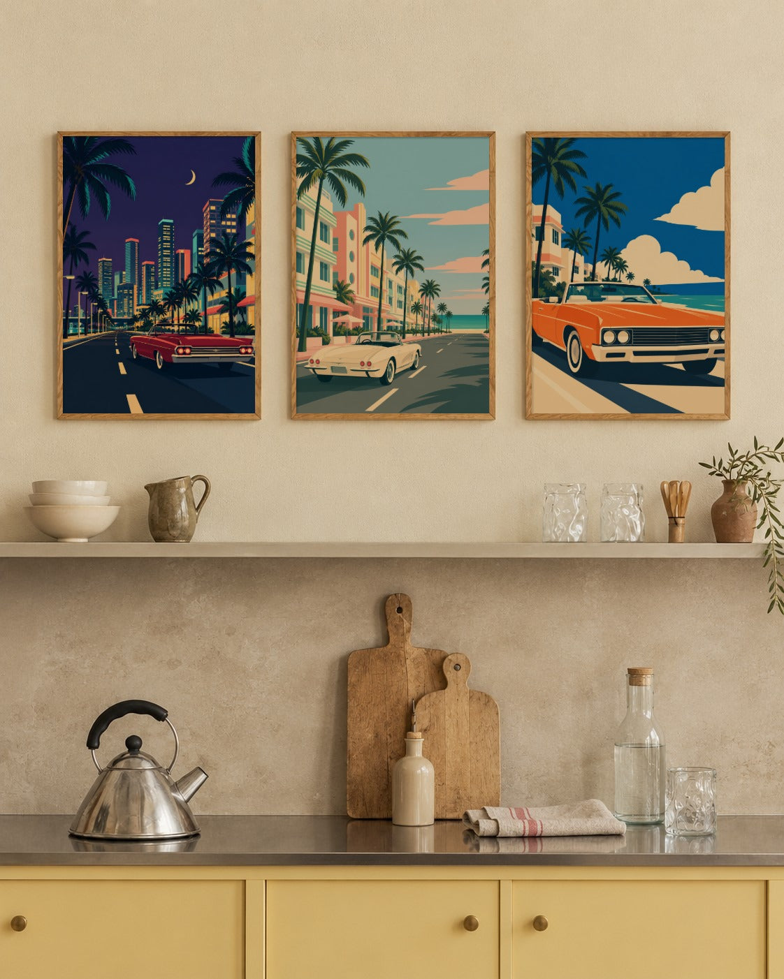 Indigo & Jade art print