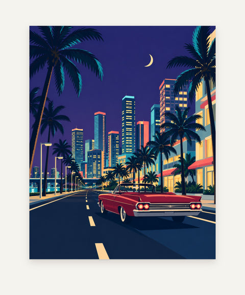 Indigo Signal No. 2 art print