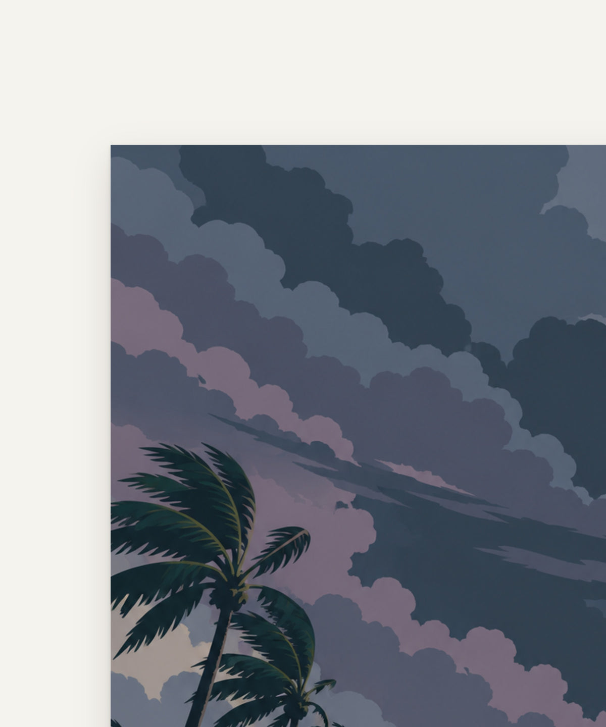 Indigo & Stone art print