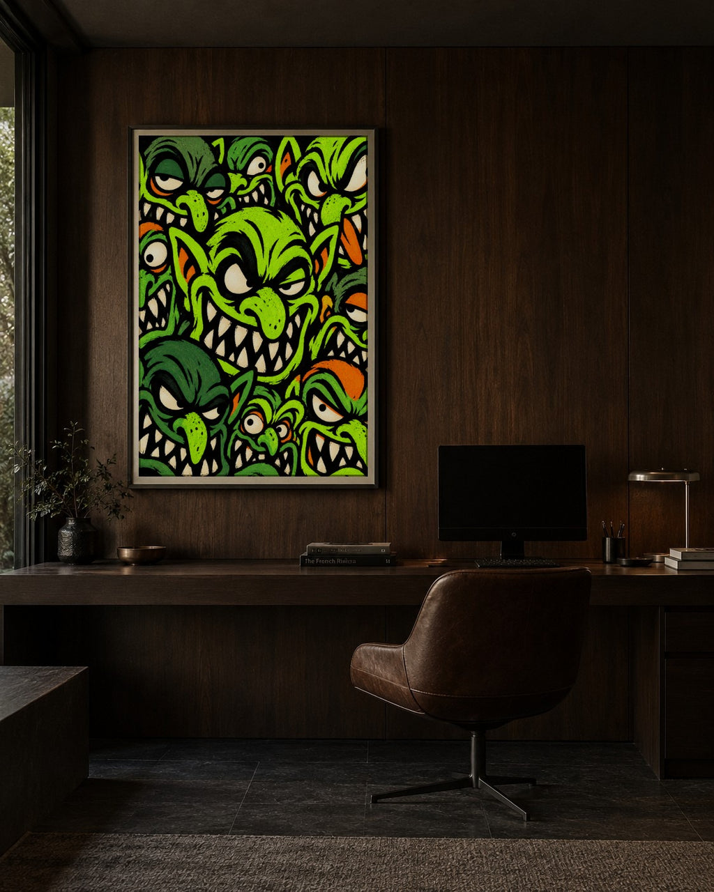 Lime Bloom No. 2 art print