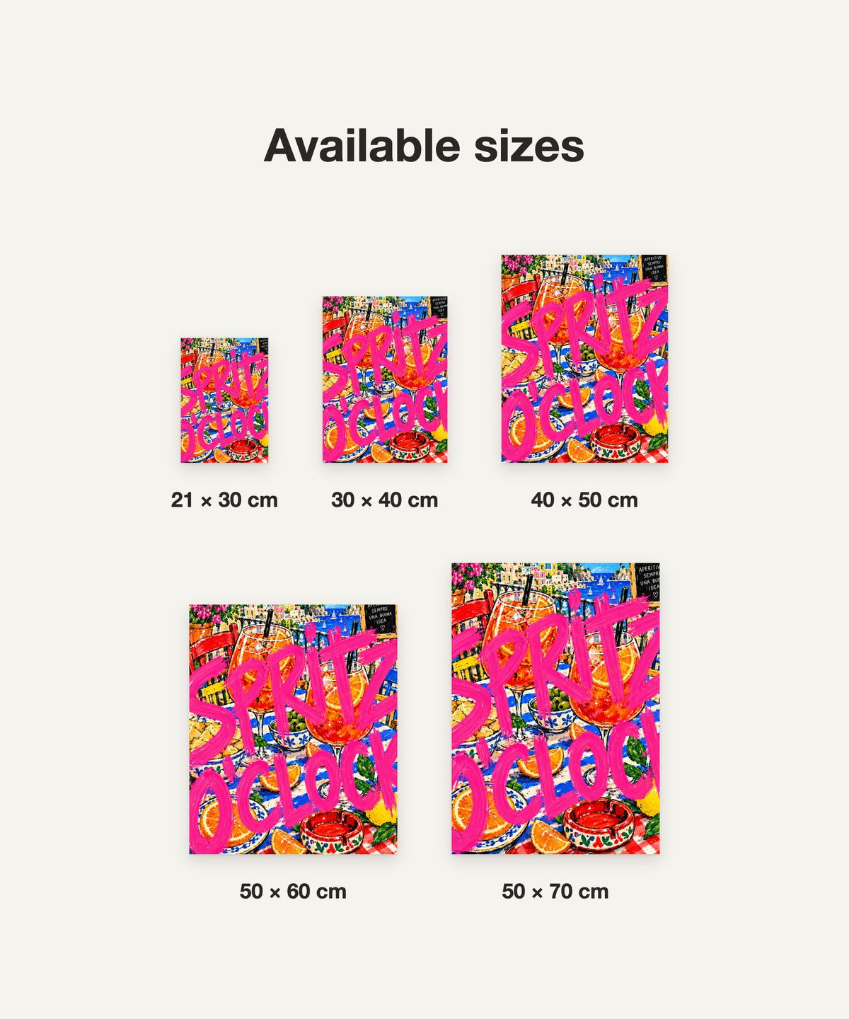 Magenta & Scarlet art print