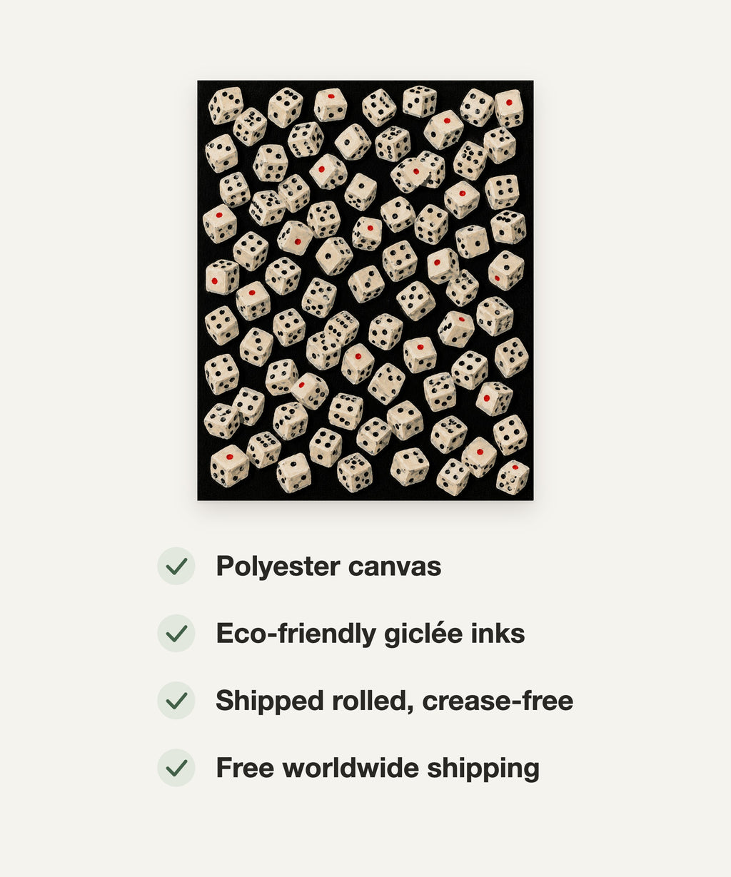 Motion in Apricot art print