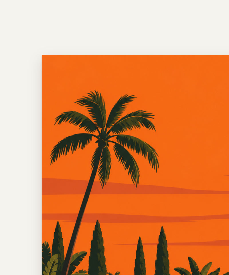 Motion in Coral styled in an interior