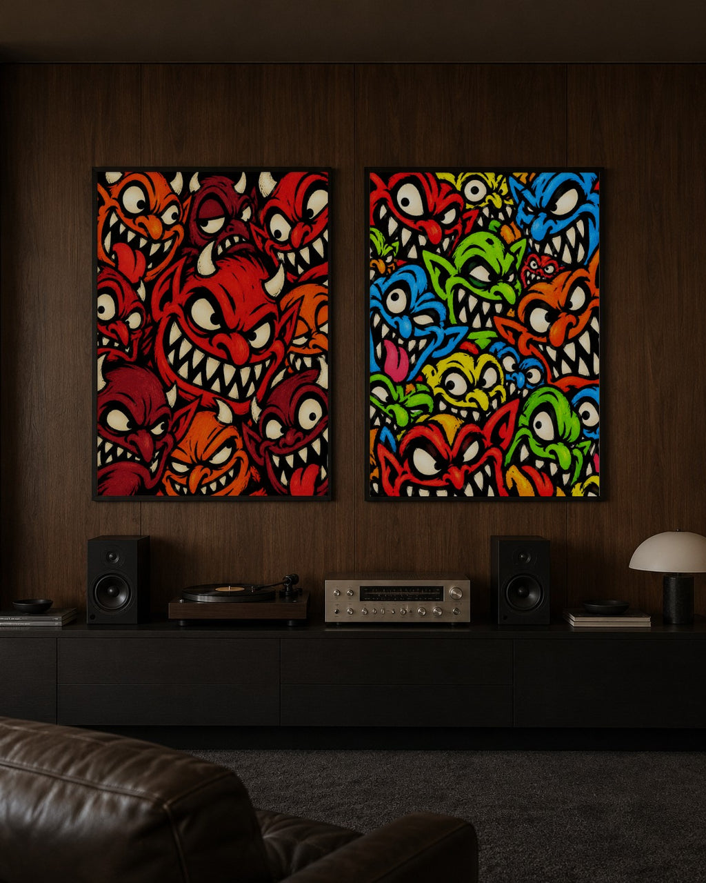 Motion in Ruby art print