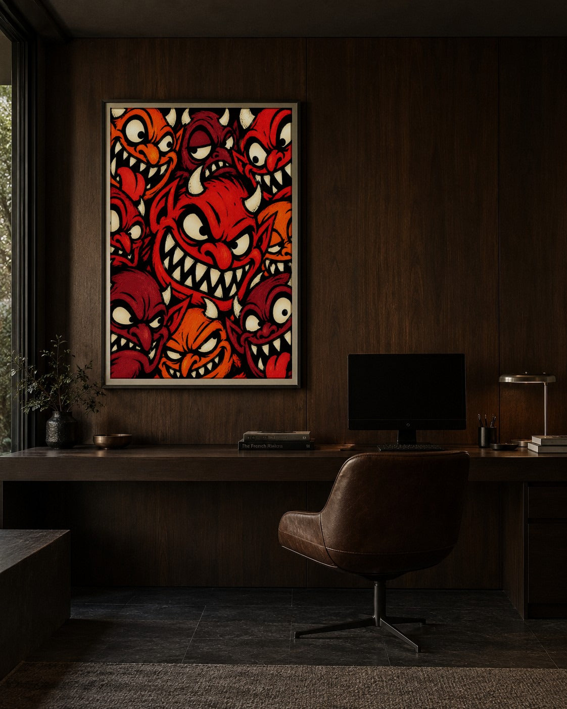 Motion in Ruby art print