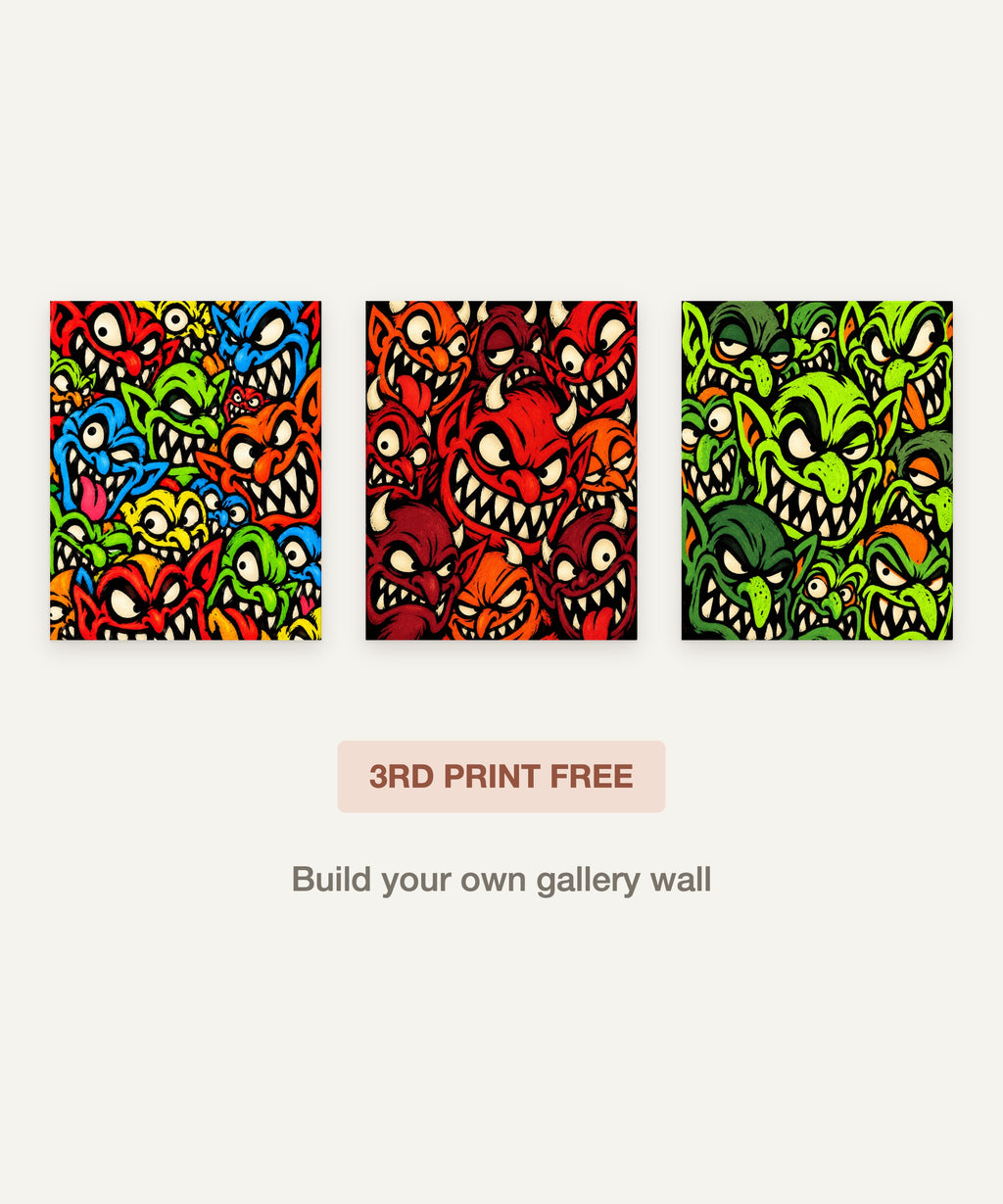 Motion in Ruby art print