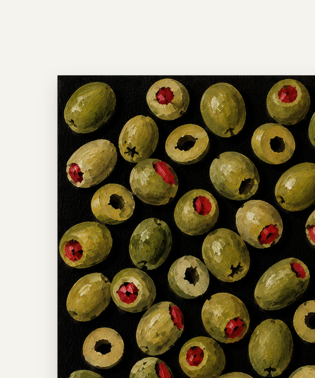 Mustard Fragment art print