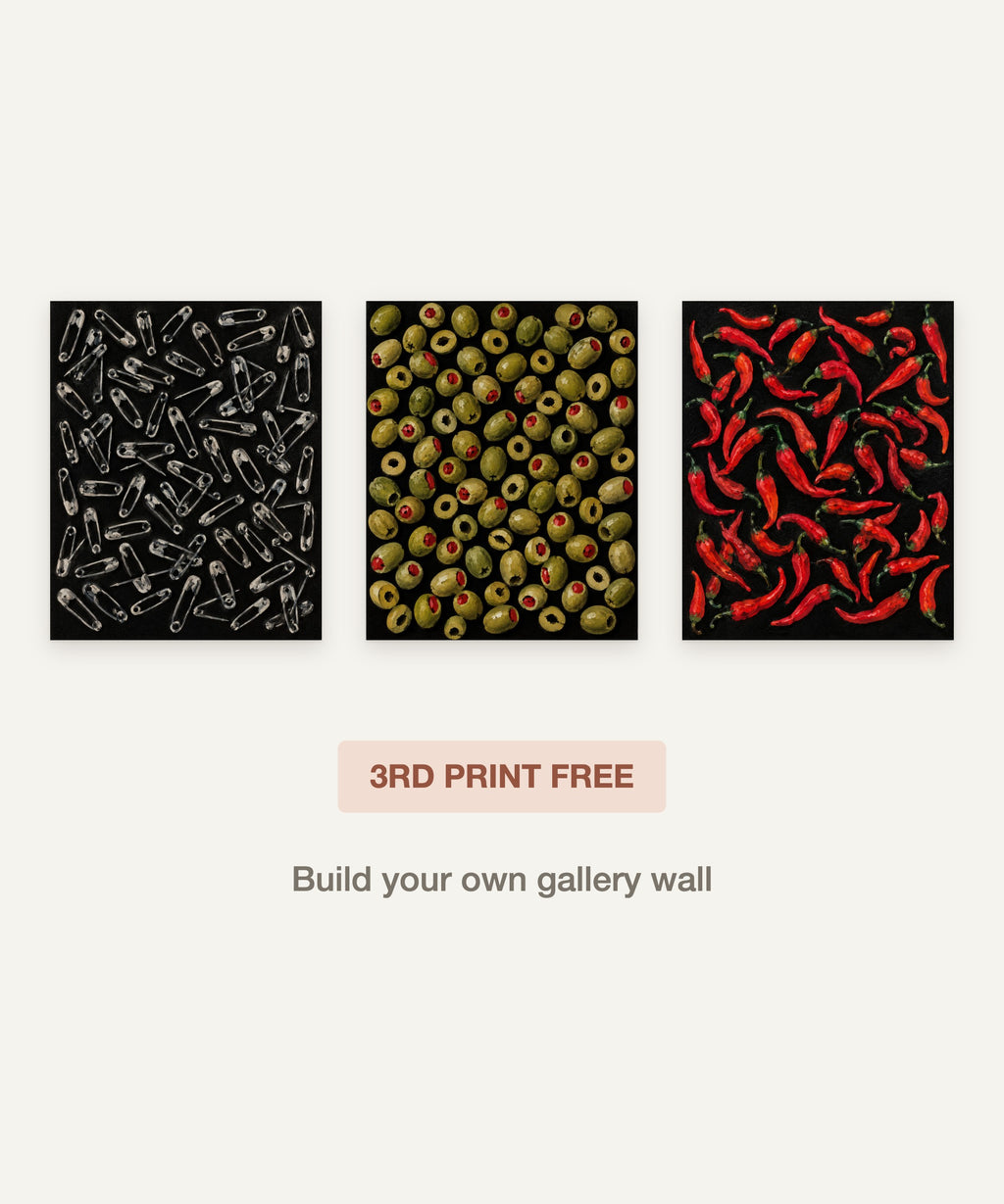 Mustard Fragment art print