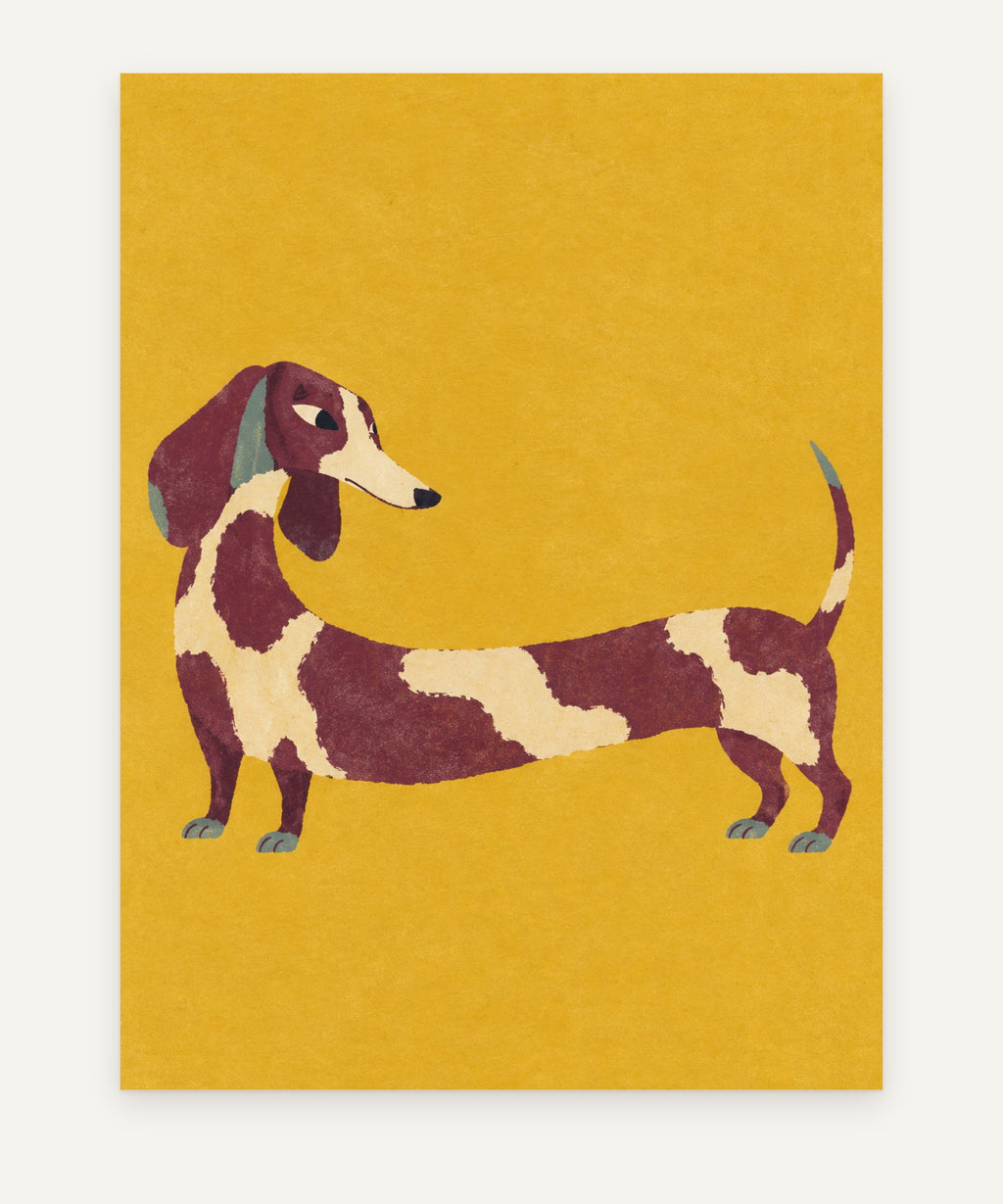 Mustard Rhythm No. 2 art print