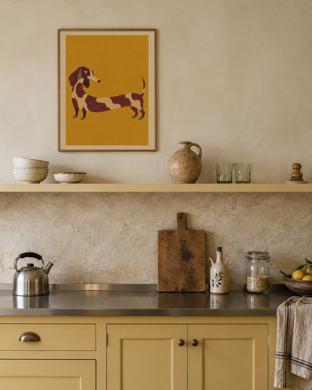 Mustard Rhythm No. 2 art print
