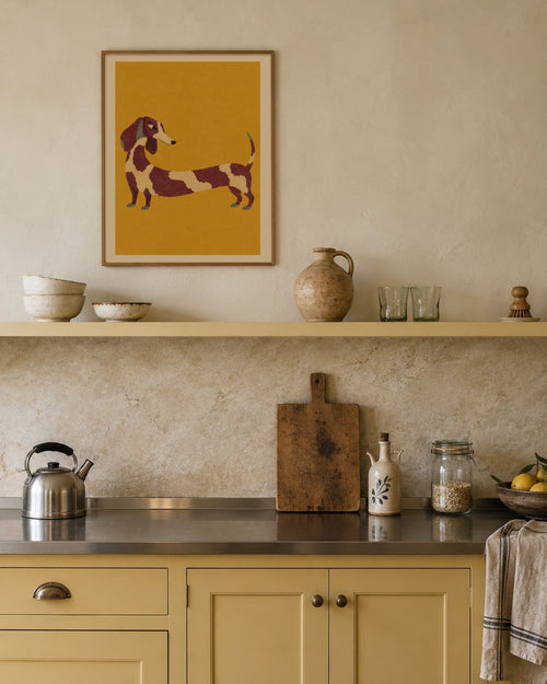 Mustard Rhythm No. 2 art print