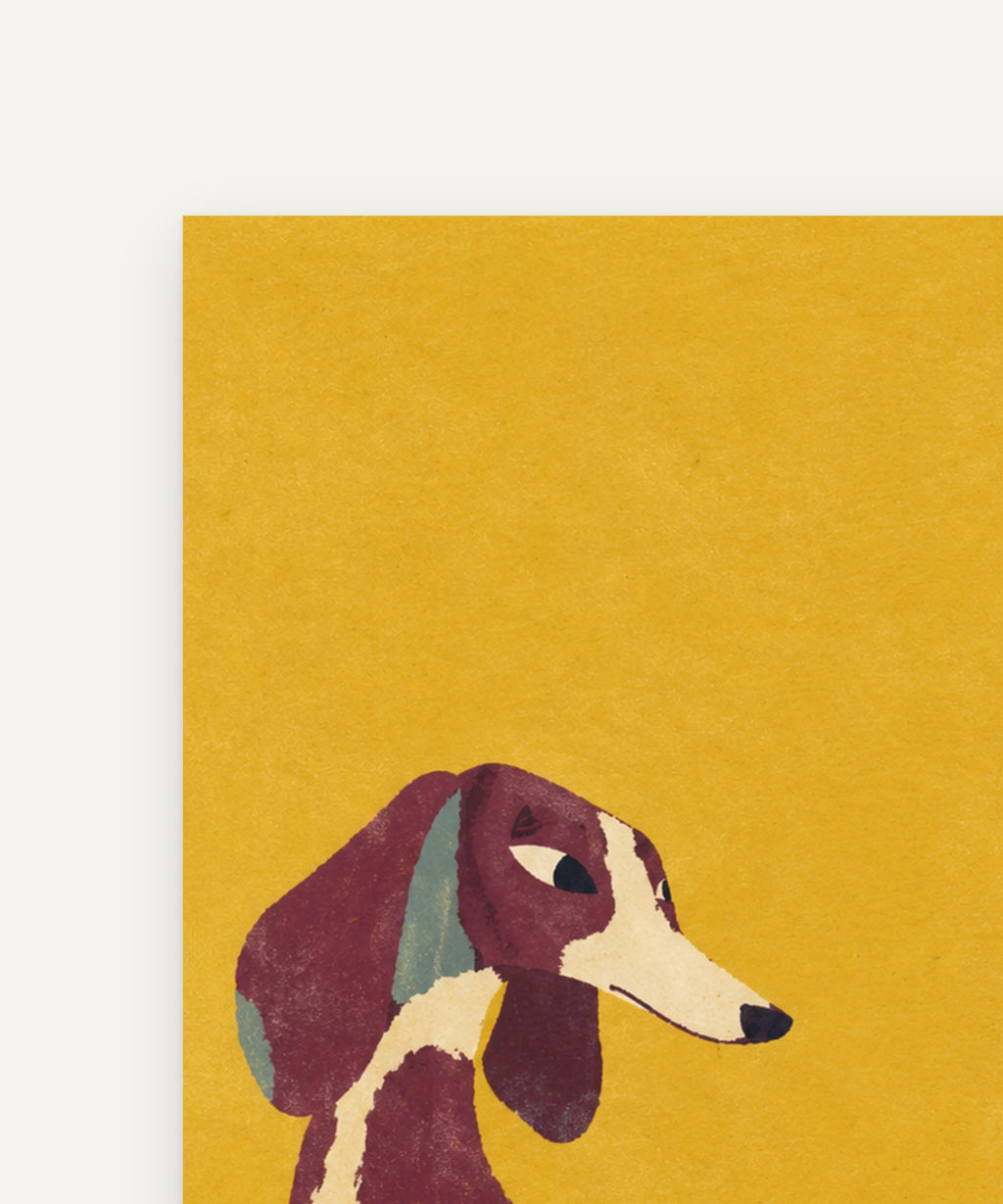 Mustard Rhythm No. 2 art print
