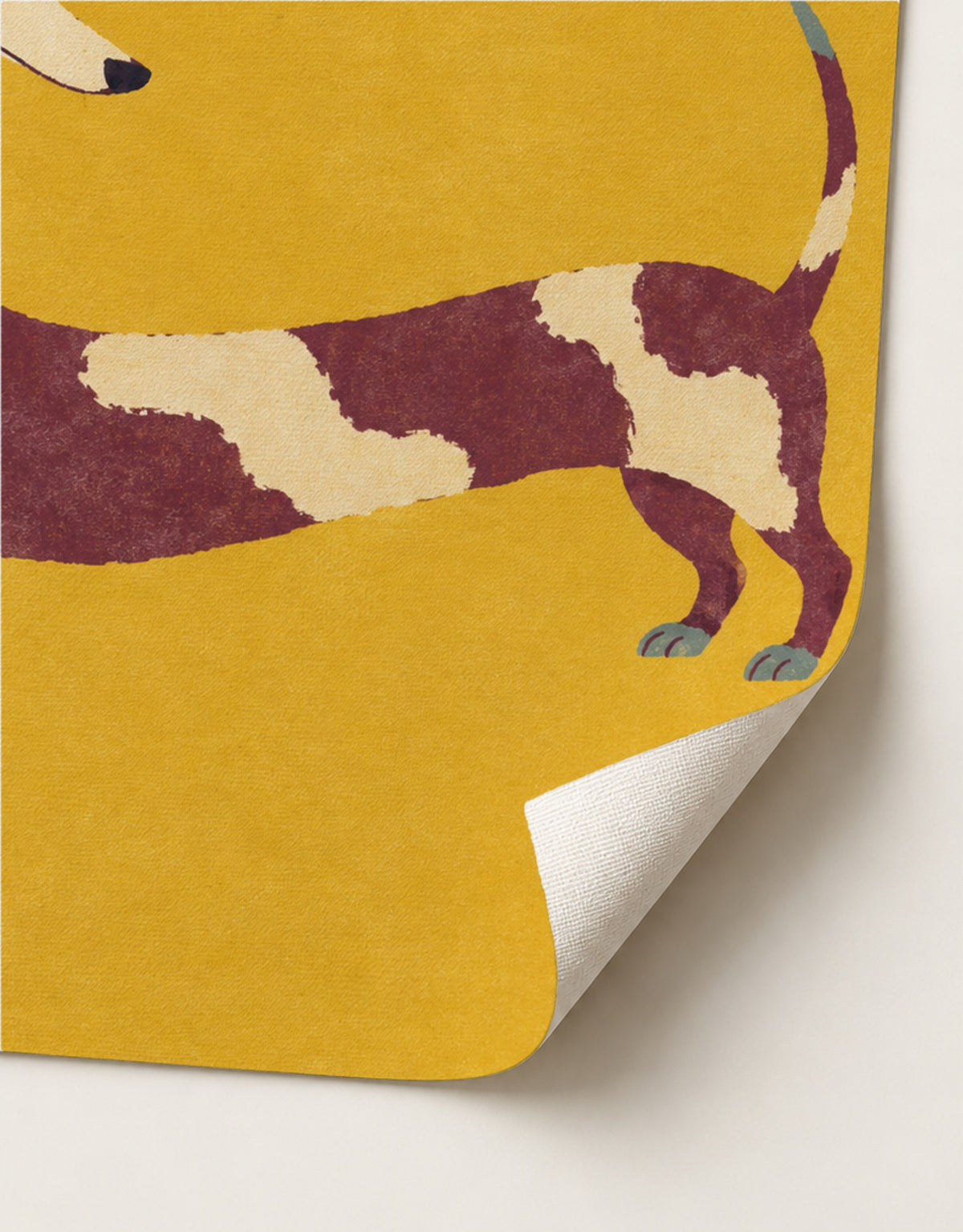 Mustard Rhythm No. 2 art print