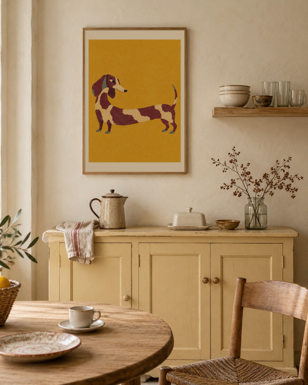 Mustard Rhythm No. 2 art print