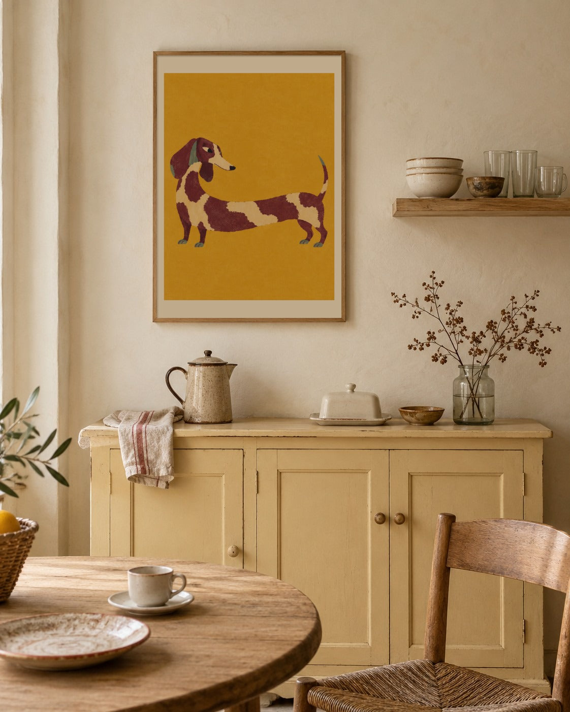Mustard Rhythm No. 2 art print