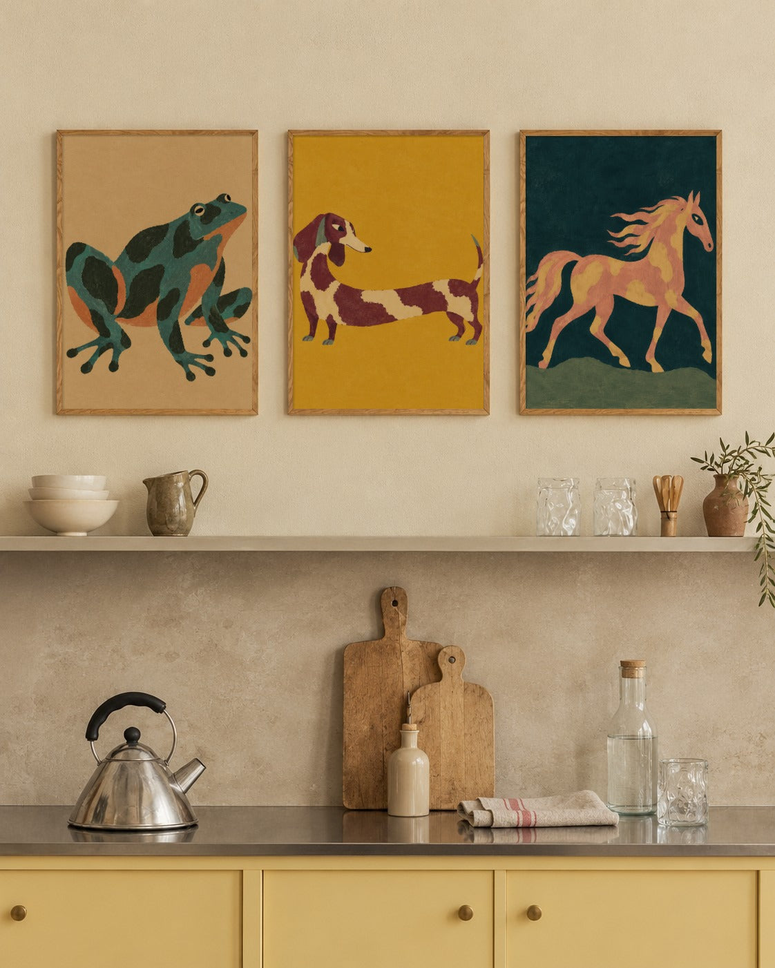 Mustard Rhythm No. 2 art print