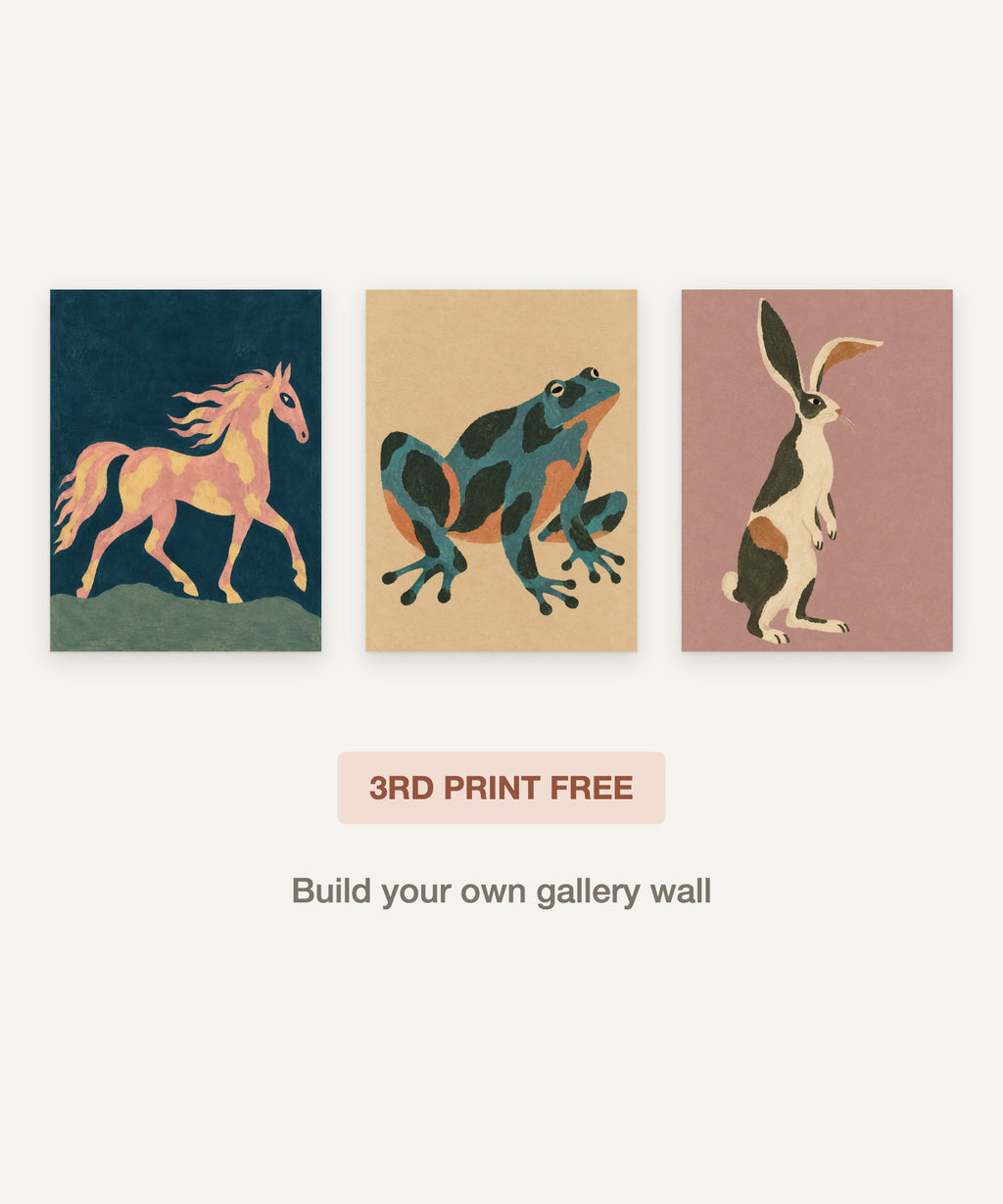 Play in Amber art print