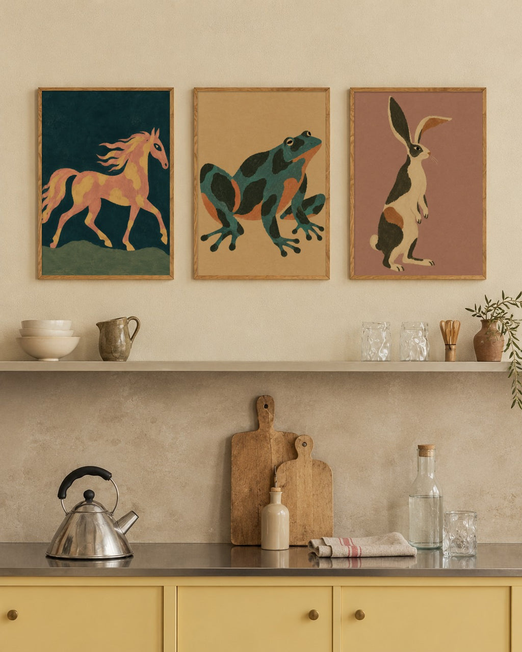 Play in Amber art print